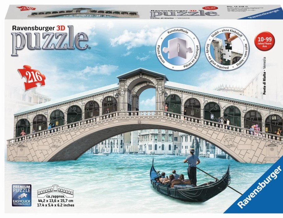 Spielzeug Ravensburger | Ravensburger 3D Rialtobrucke