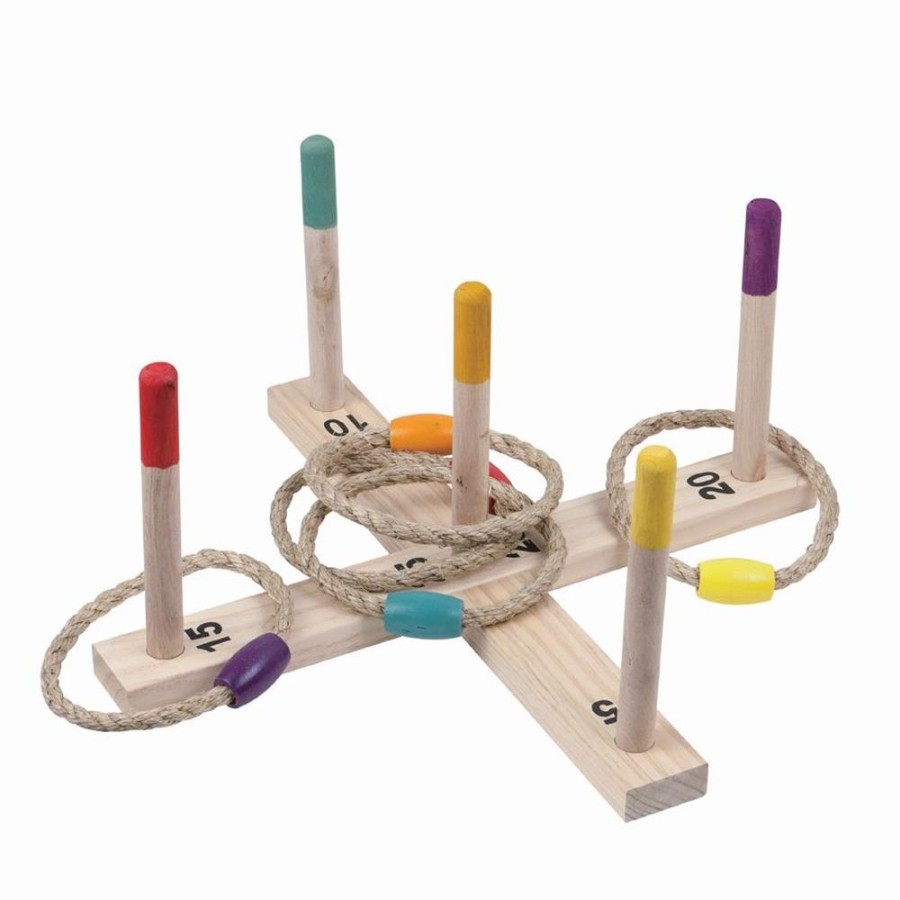 Spielzeug Lookids | Lookids Ringwurfspiel Holz