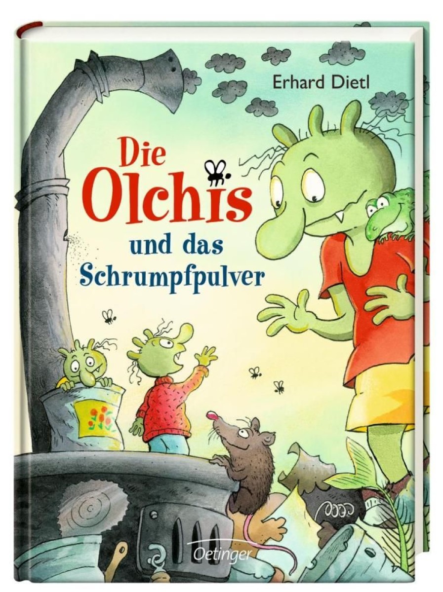 Spielzeug Oetinger Verlag | Die Olchis Und Das Schrumpfpulver