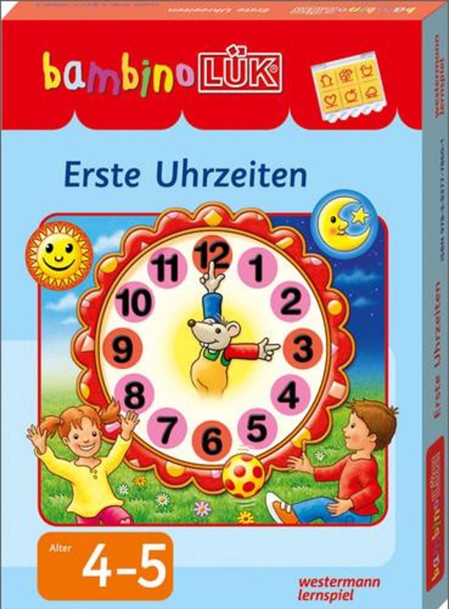 Spielzeug LÜK | Bambino Luk Set Uhrzeiten