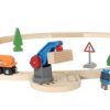 Spielzeug BRIO | Brio World Starterset Guterzug Kran