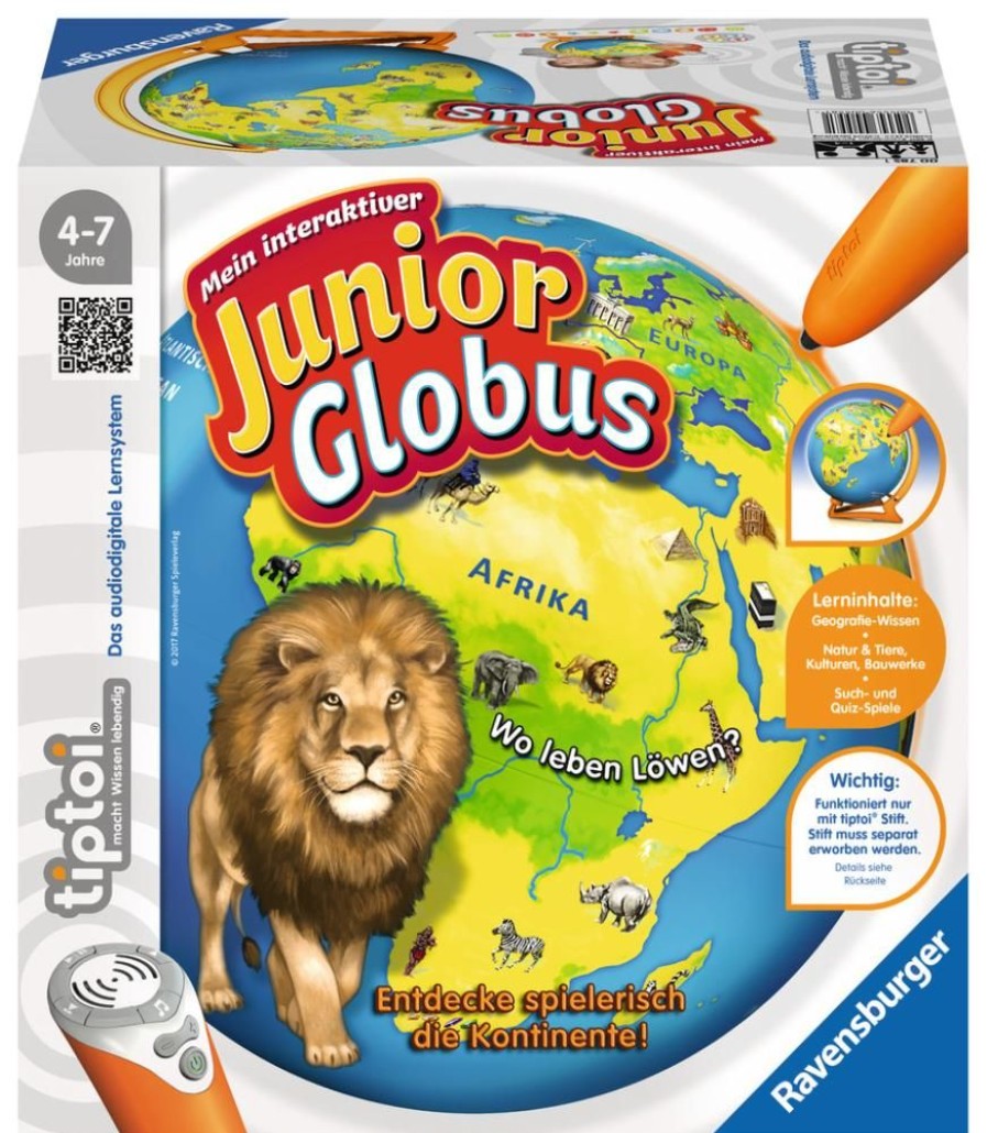 Spielzeug Ravensburger | Tiptoi Mein Erster Interaktive Globus