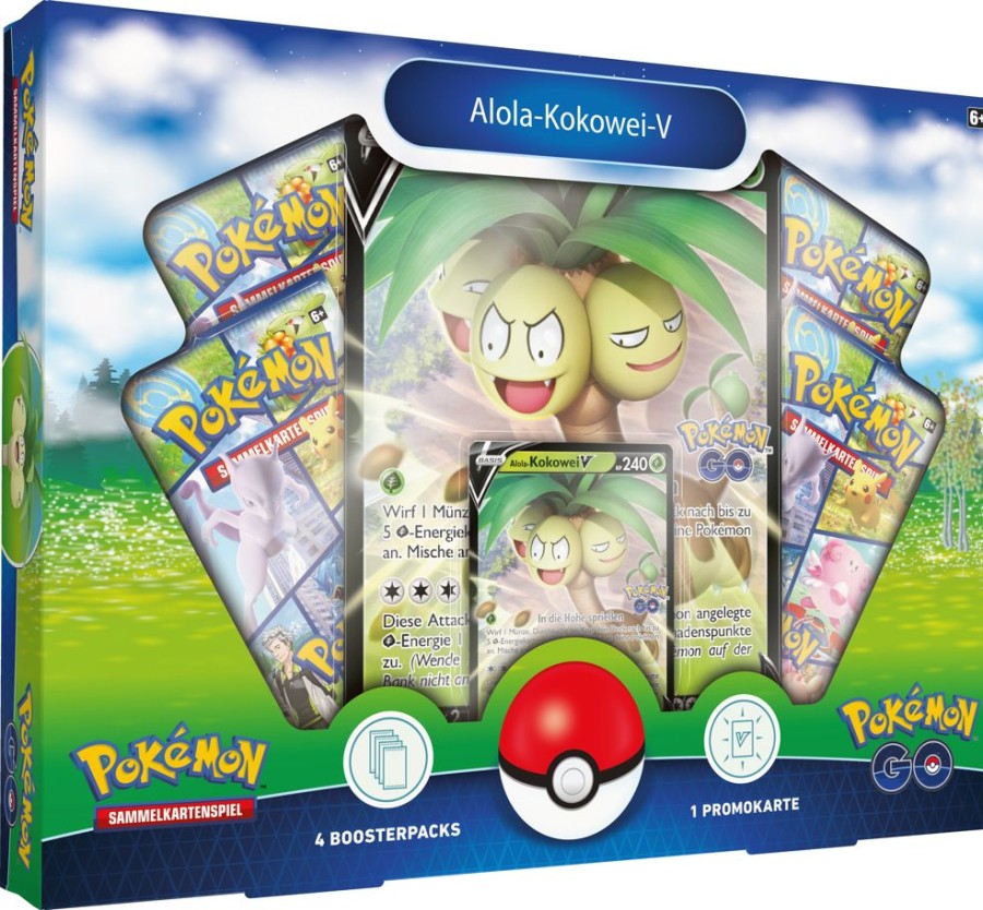 Spielzeug AMIGO | Pokemon Go V-Box 45402 Alola Kokowei-V Juli