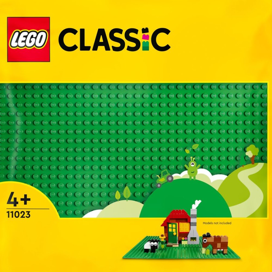 Spielzeug LEGO | Lego Classic 11023 Grune Bauplatte