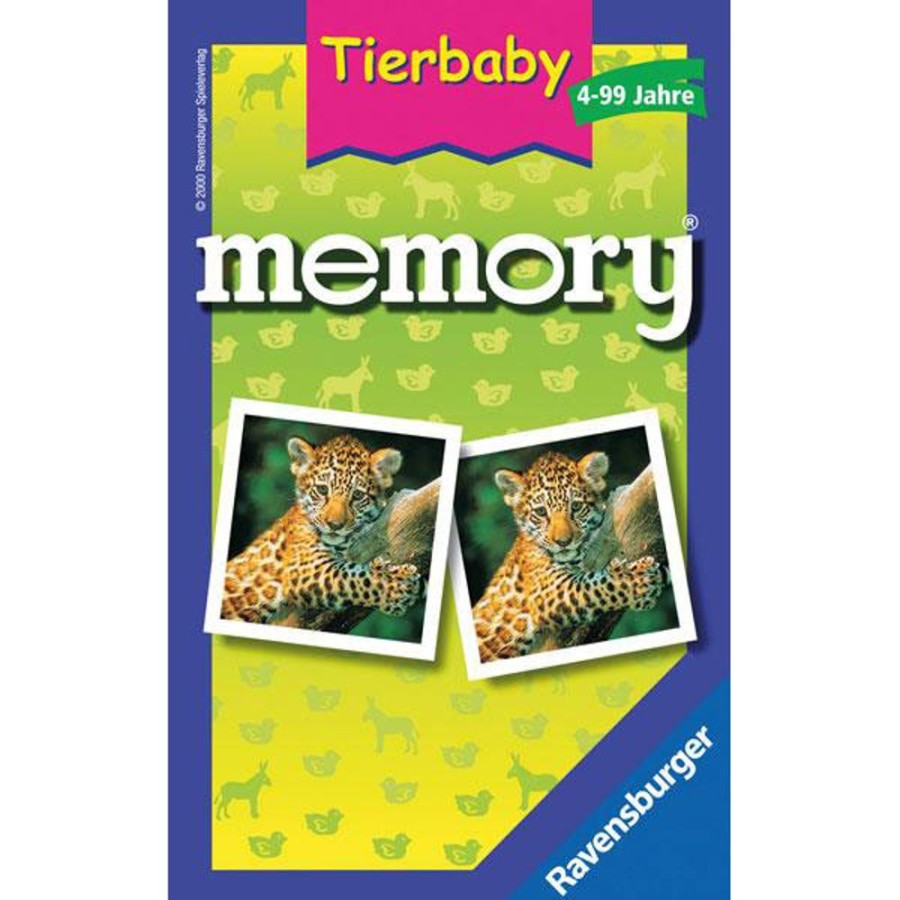 Spielzeug Ravensburger | Ravensburger Tierbaby Memory