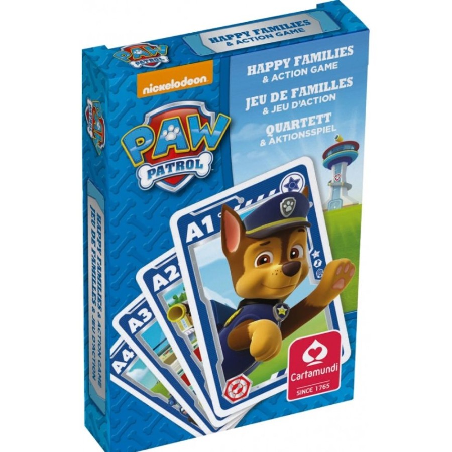 Spielzeug ASS | Ass Paw Patrol Quartett 4 In 1