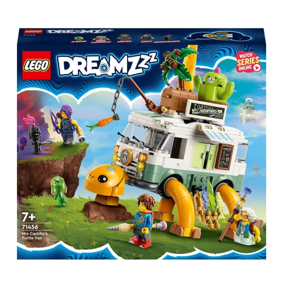 Spielzeug LEGO | Lego Dreamzzz 71456 Mrs. Castillos Schildkrotenbus