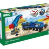 Spielzeug BRIO | Brio Polizei Goldtransport-Set