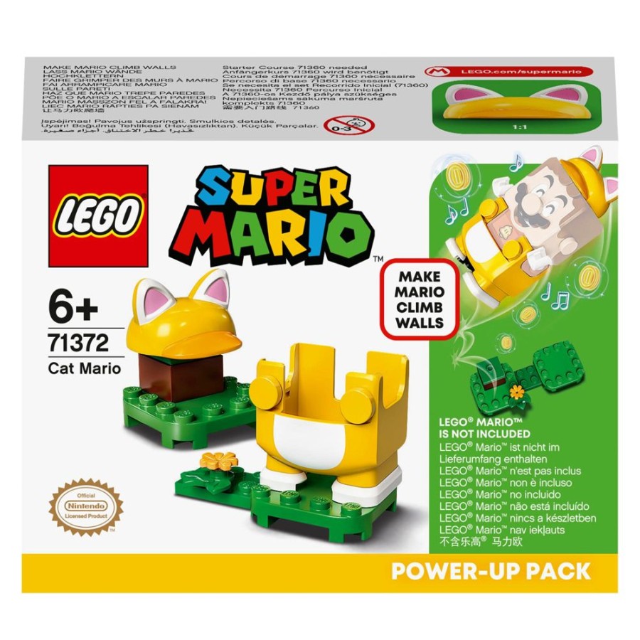 Spielzeug LEGO | Lego Super Mario 71372 Katzen-Mario - Anzug