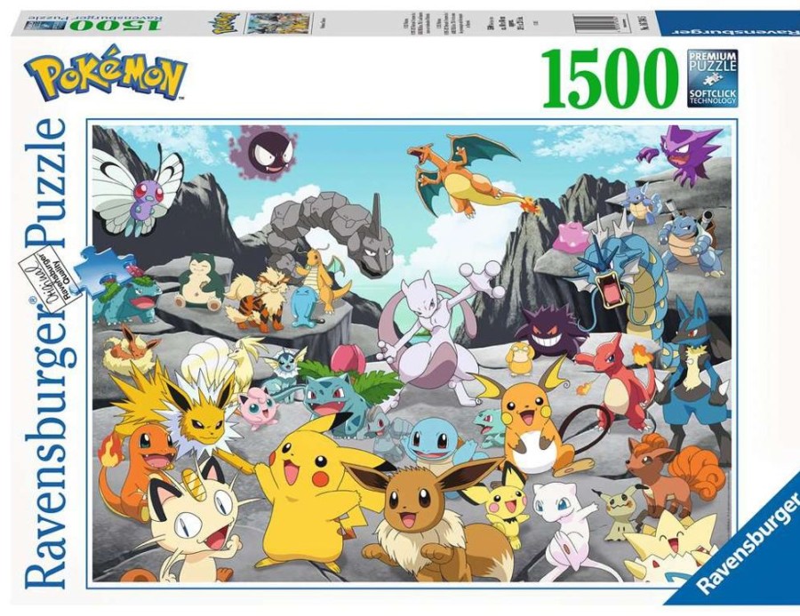 Spielzeug Ravensburger | Ravensburger Puzzle Pokemon Classics 1500T