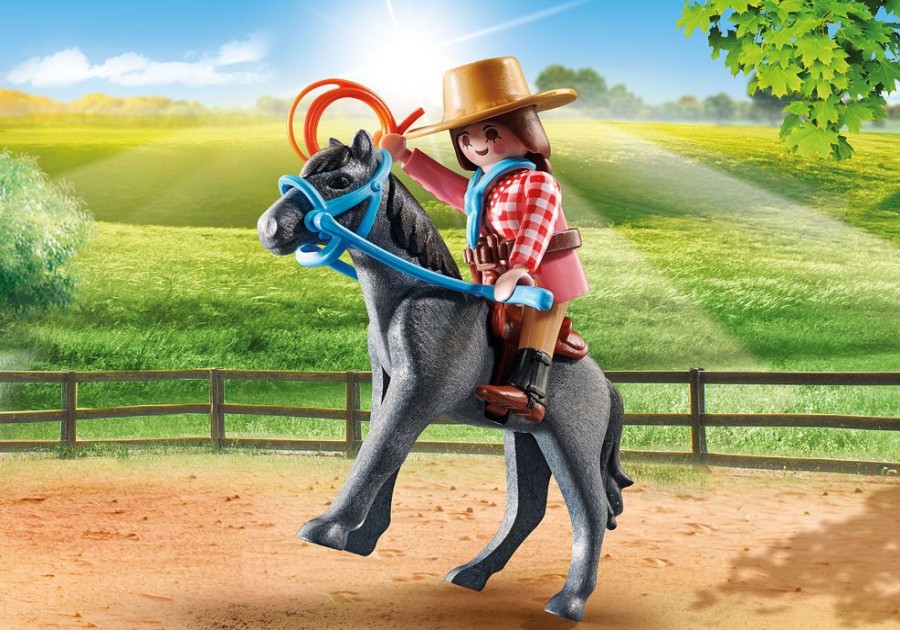 Spielzeug Playmobil | Playmobil 70602 Westernreiterin