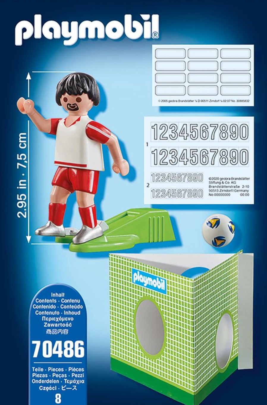 Spielzeug Playmobil | Playmobil 70486 Nationalspieler Polen