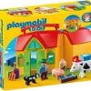 Spielzeug Playmobil | Playmobil 6962 1.2.3. Mein Mitnehm-Bauernhof