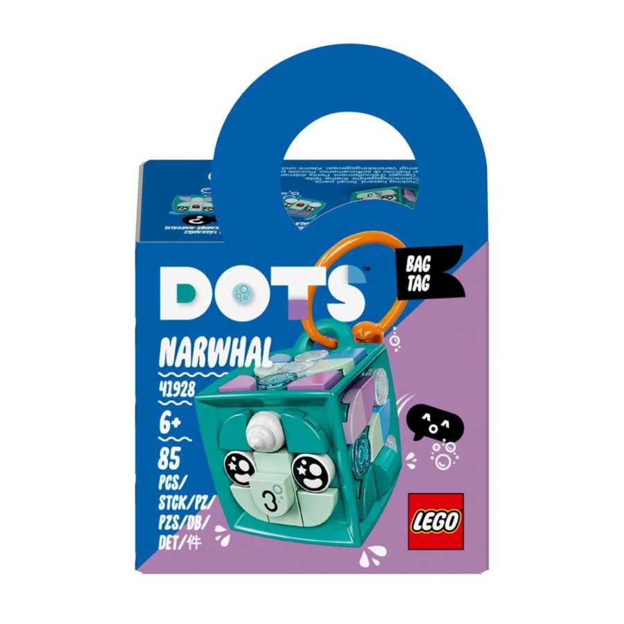 Spielzeug LEGO | Lego Dots 41928 Taschenanhanger Narwal