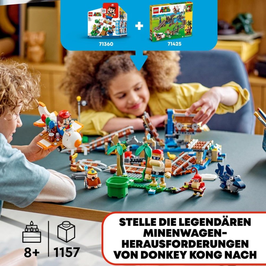 Spielzeug LEGO | Lego Super Mario 71425 Diddy Kongs Lorenritt