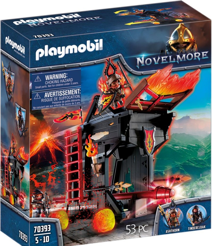 Spielzeug Playmobil | Playmobil 70393 Burnham Raiders Feuerrammbock