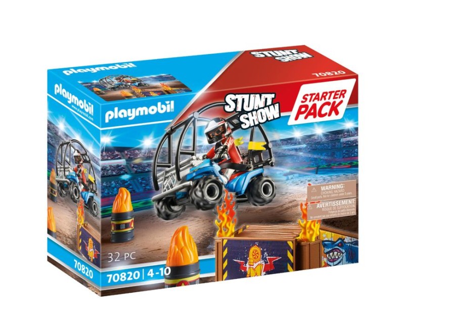 Spielzeug Playmobil | Playmobil Stunt Show 70820 Starter Stuntshow Quad