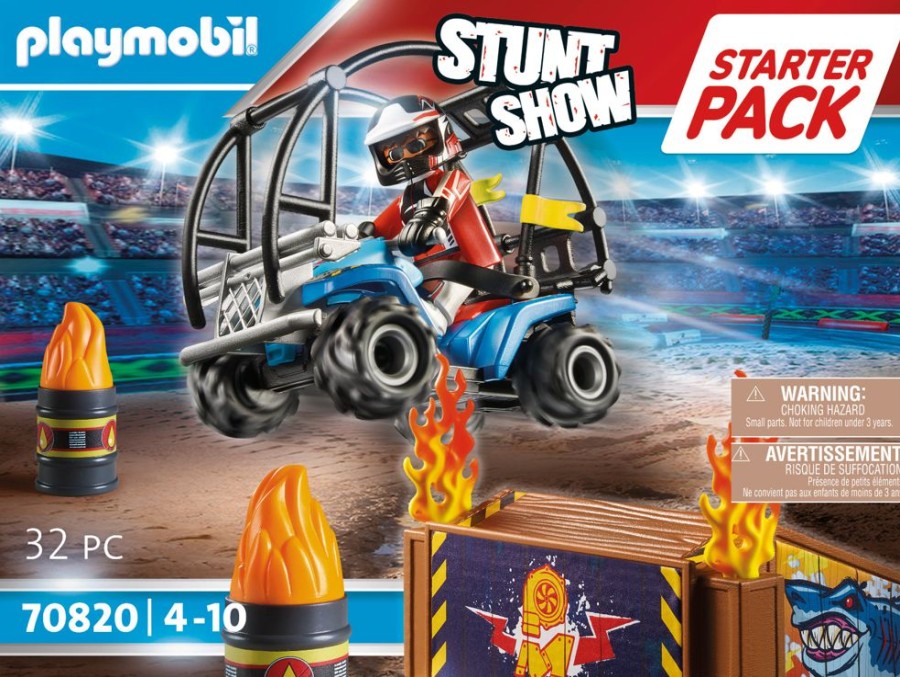 Spielzeug Playmobil | Playmobil Stunt Show 70820 Starter Stuntshow Quad