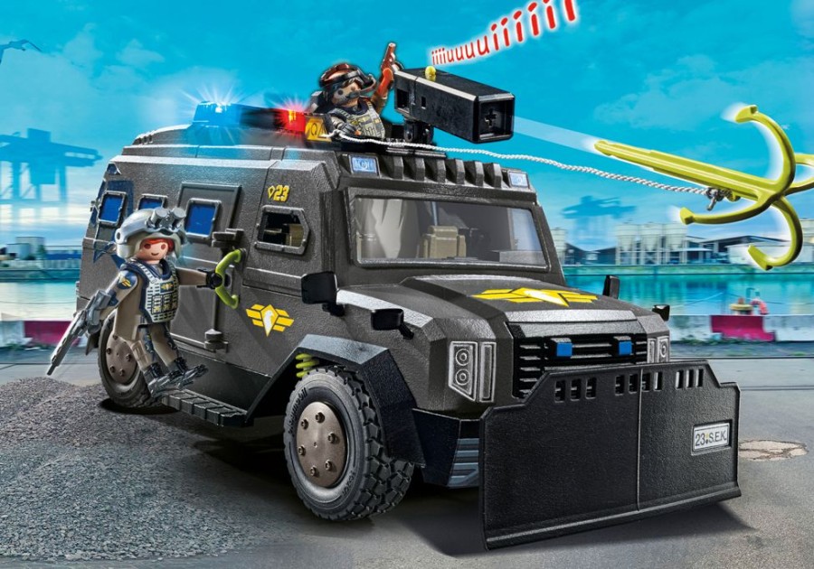 Spielzeug Playmobil | Playmobil 71144 Swat-Gelandefahrzeug