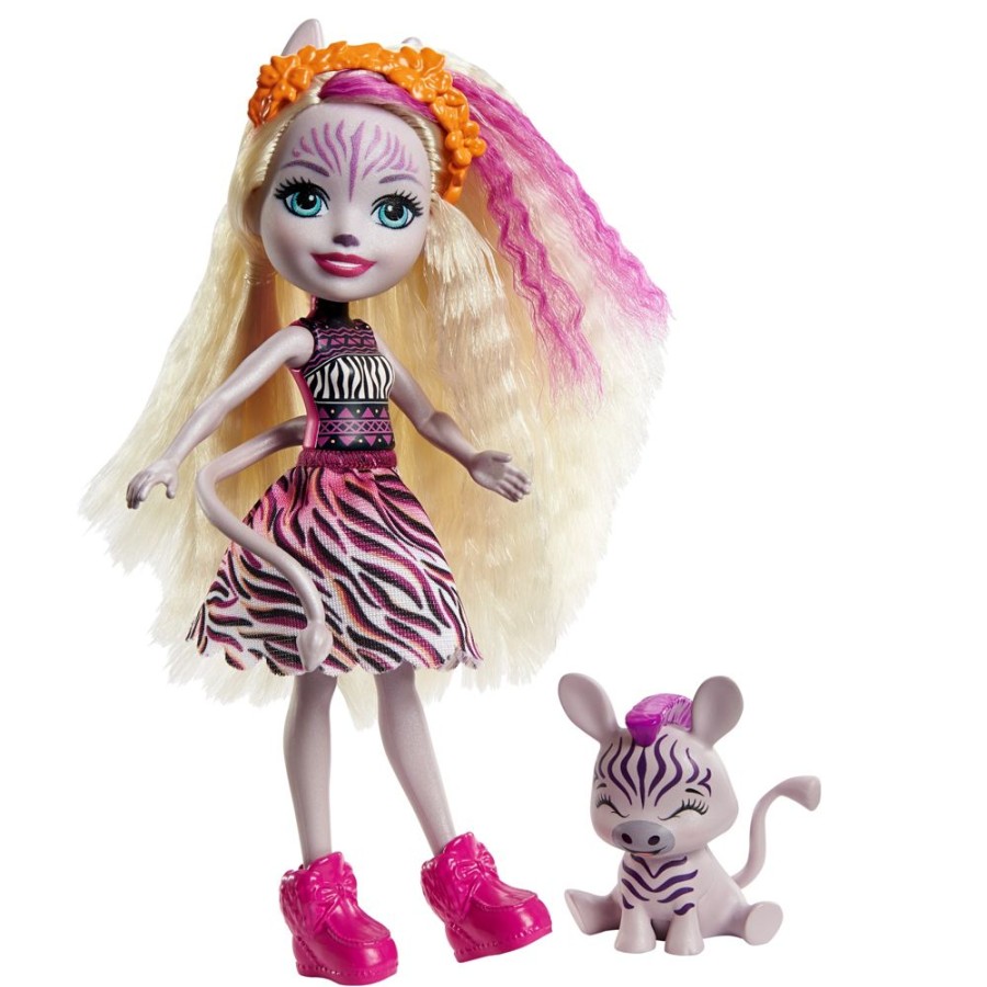 Spielzeug Mattel | Enchantimals Zadie Zebra Puppe