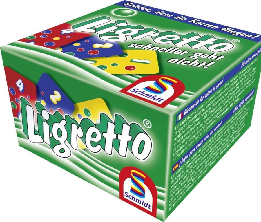 Spielzeug Schmidt Spiele | Schmidt Spiele Ligretto Grun