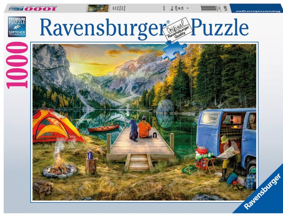 Spielzeug Ravensburger | Ravensburger Puzzle Campingurlaub 1000T