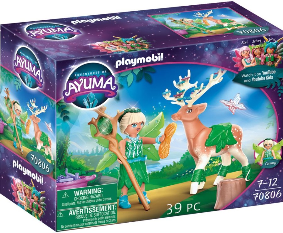 Spielzeug Playmobil | Playmobil 70806 Forest Fairy Mit Seelentier