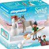 Spielzeug Playmobil | Playmobil 70398 Schneespas Mit Snips Und Karotte