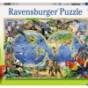 Spielzeug Ravensburger | Ravensburger Puzzle Tierisch Um Die Welt 100 Teile