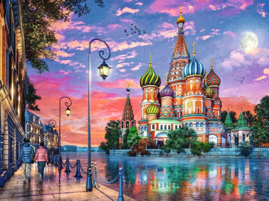 Spielzeug Ravensburger | Ravensburger Puzzle Moscow 1500T